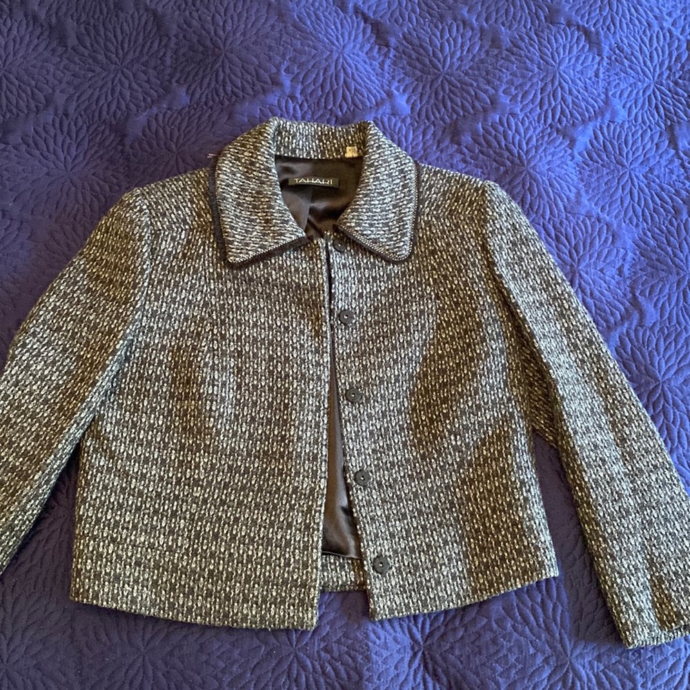Tahari Short Blazer, 4 🙌🏻